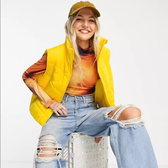 Vans yellow puffer vest rapper Tierra Whack Weird Hype and Creative Kids - Picture 1 of 15